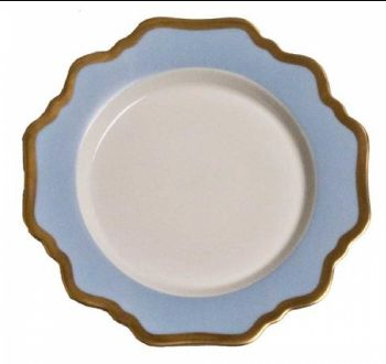 Anna's Palette Sky Blue Bread & Butter Plate