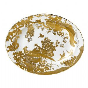 Gold Aves Medium Oval Platter