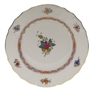 Chinese Bouquet Multicolor Service Plate