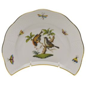 Rothschild Bird Crescent Salad Plate