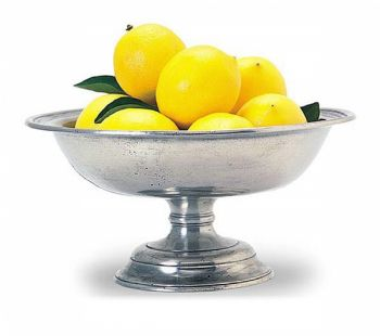 Pewter Fruit Compote