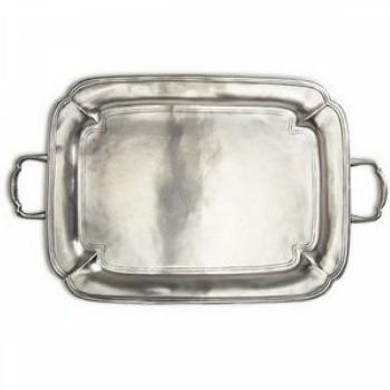 Parma Rectangle Tray with Handles Large