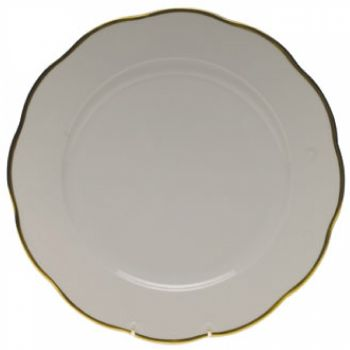 Gwendolyn Service Plate with Monogram