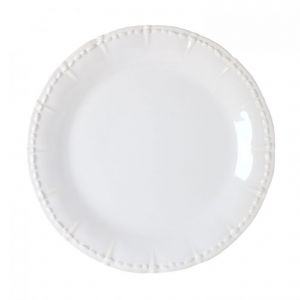 Historia Dinner Plate Paperwhite