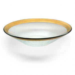 Roman Antique Gold Wok Bowl