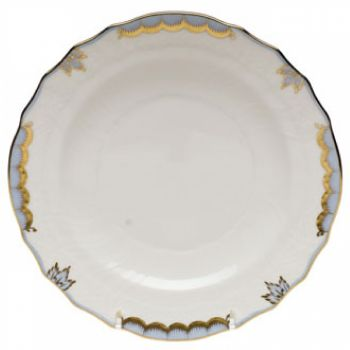 Princess Victoria Light Blue Salad Plate