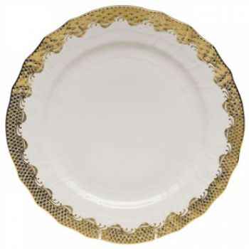 Gold Fish Scale Service Plate