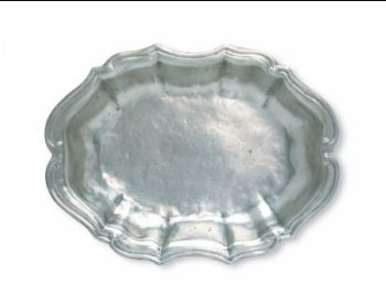 Pewter Queen Anne Oval Bowl