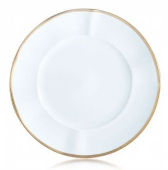 Simply Elegant Gold Salad Plate