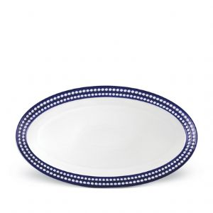 Perlee Bleu Oval Platter
