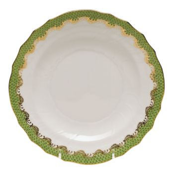 Evergreen Fish Scale Salad Plate