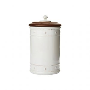 Berry & Thread Whitewash Canister Small