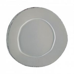 Lastra Gray European Dinner Plate