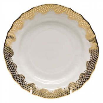 Gold Fish Scale Bread & Butter Plate
