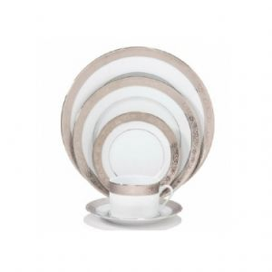 Trianon Platinum Dessert Plate