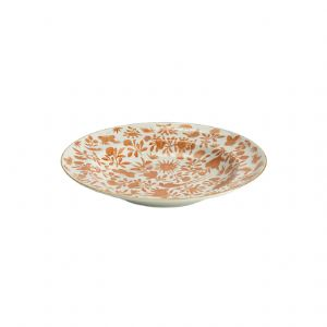 Sacred Bird and Butterfly Rim Soup Bowl