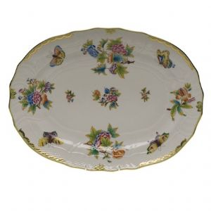 Queen Victoria 15in Oval Platter