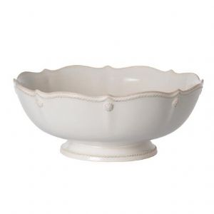 Berry & Thread Whitewash Footed Fruit Bowl
