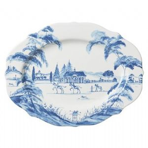 Country Estate Delft Blue Serving Platter