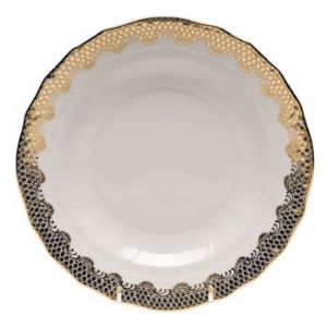 Gold Fish Scale Salad Plate