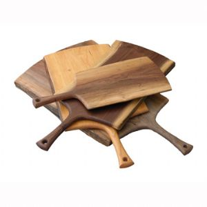 Peterman Black Walnut Serving Board with Handle 21 inches