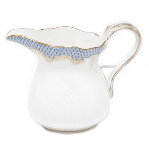 Fish Scale Light Blue Creamer