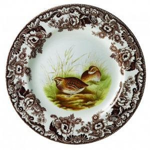 Woodland Salad Plate (Quail)