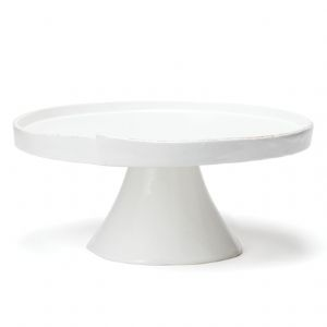 Lastra White Large Cake Stand