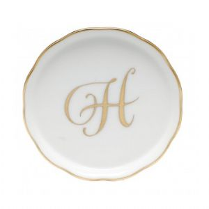 Coaster with Gold H