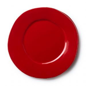 Lastra Red Dinner Plate