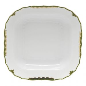 Princess Victoria Dark Green Square Fruit Dish