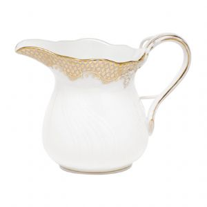 Fish Scale Gold Creamer