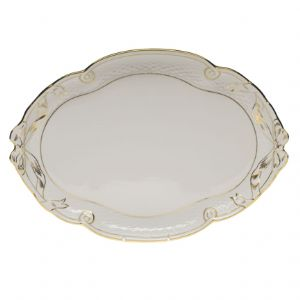 Golden Edge Ribbon Tray