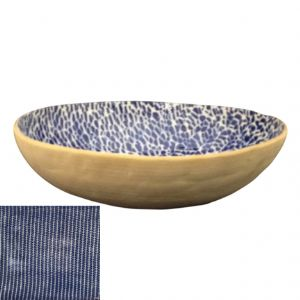 Cobalt Strata Bowl Medium