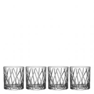 City Double Old Fashion Set of Four