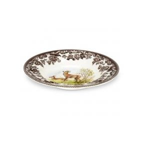 Woodland Soup Plate (Deer)