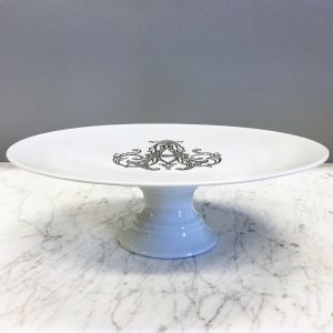 Cake Stand with Monogram