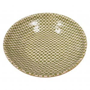 Citrus Dot Centerpiece Bowl