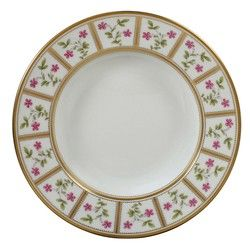 Roseraie Rim Soup Plate