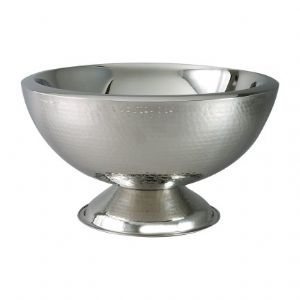Hammered Punch Bowl Large with Ladle
