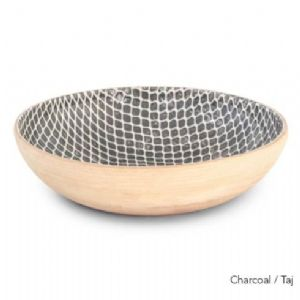 Charcoal Medium Serving Bowl