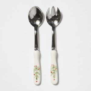 Lastra Holiday Salad Servers