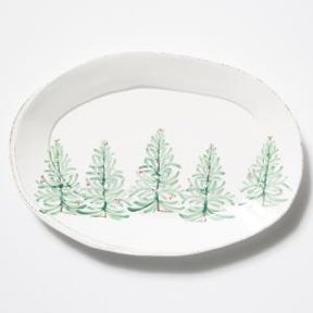 Lastra Holiday Oval Platter Large