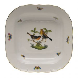 Rothschild Bird Square Fruit Dish