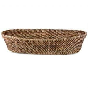Woven Oval Bread Basket