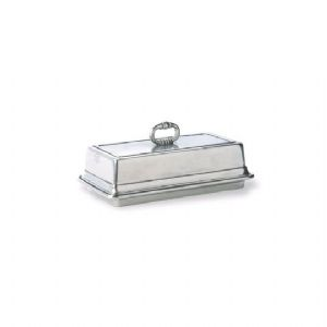 Pewter Covered Butter Dish