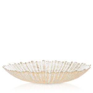 Rufolo Gold Large Serving Bowl