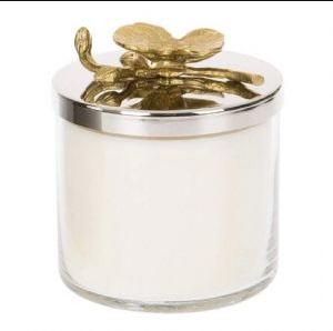 Gold Orchid Candle
