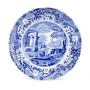 Blue Italian Luncheon Plate