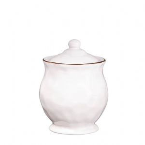 Cantaria White Sugar Bowl